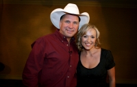 Garth Brooks with Katie Cook.