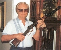 George Jones with a shotgun.