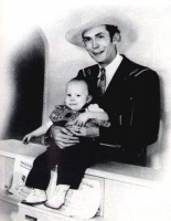 Hank Williams, with Hank Williams, Jr.