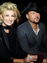 Faith Hill and husband, Tim McGraw.